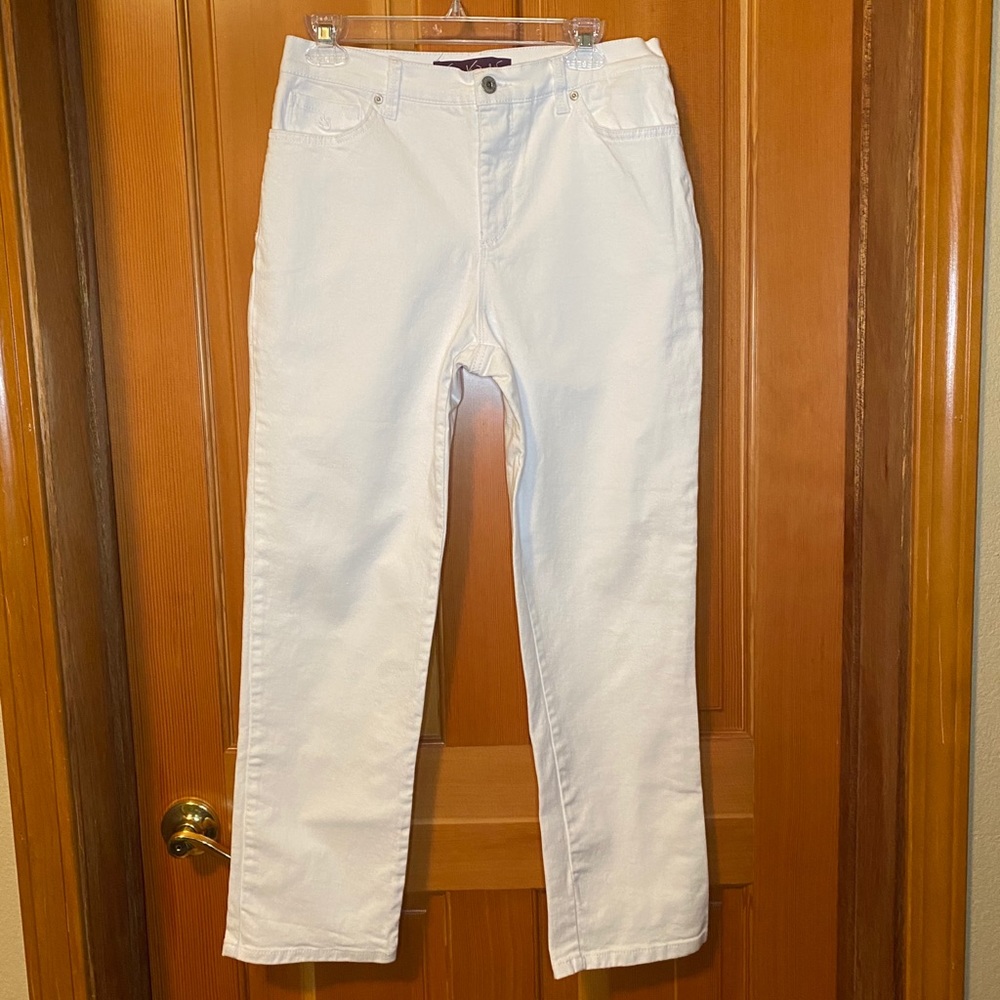Gloria Vanderbilt Amanda Jeans White
